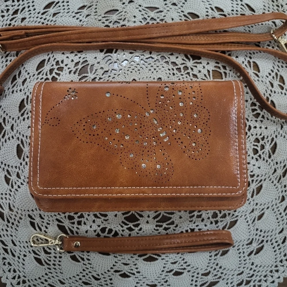 NWOT APHISON Crossbody Bag Wristlet Wallet Phone Purse Shoulder Handbags Vers - Picture 2 of 9